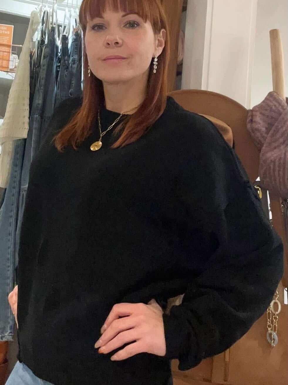 Oversized Chenille Sweater