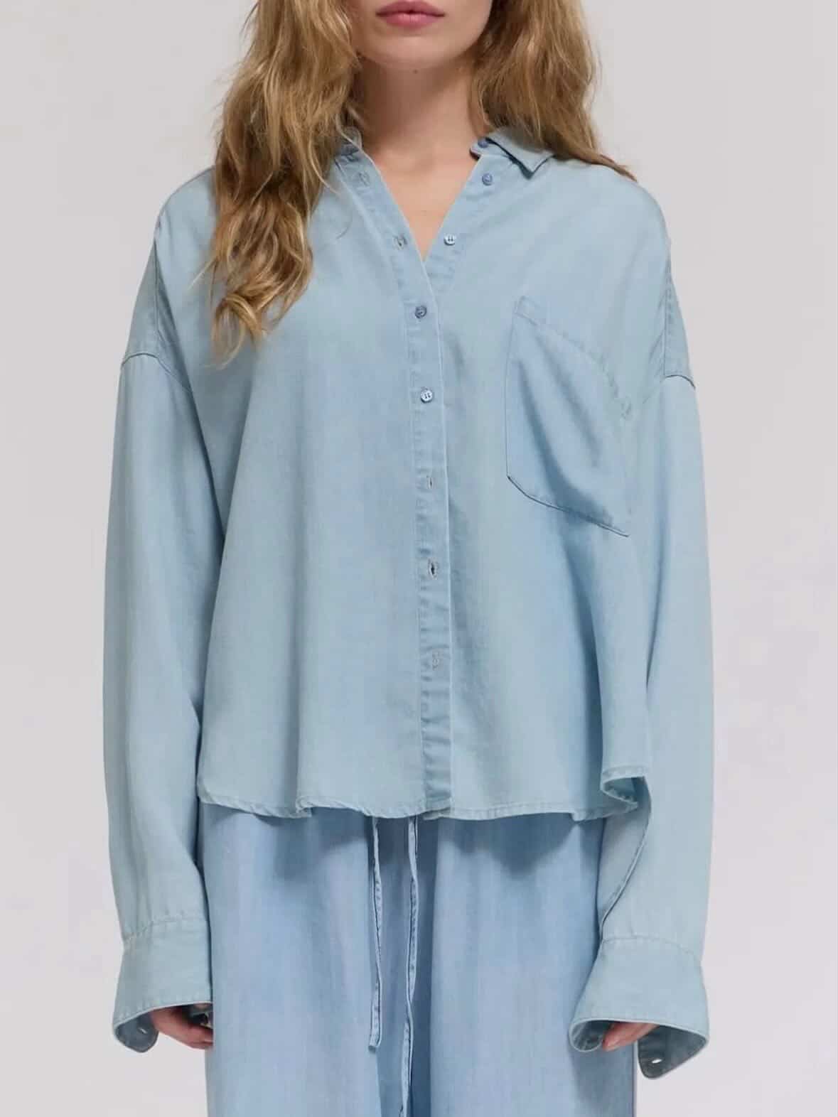 Oversized Button-Up Shirt